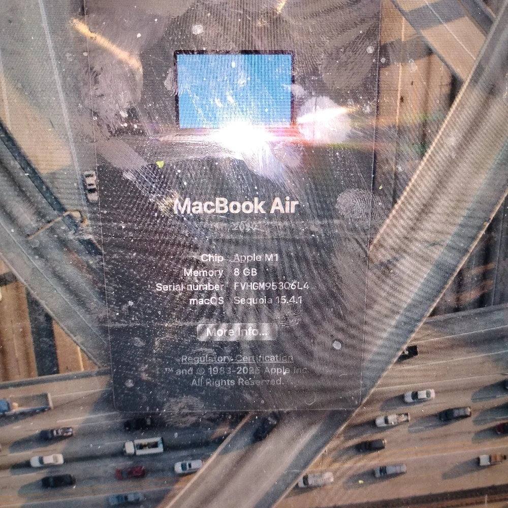 Apple Silver MacBook Laptop with Iconic Design
